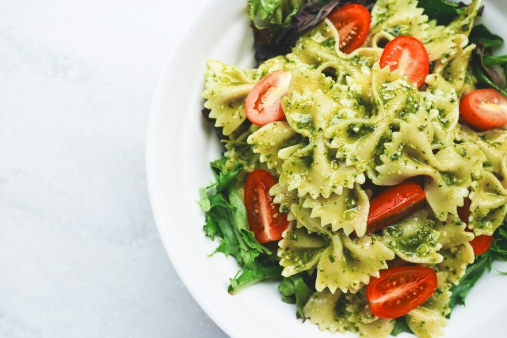creamy garlic pasta